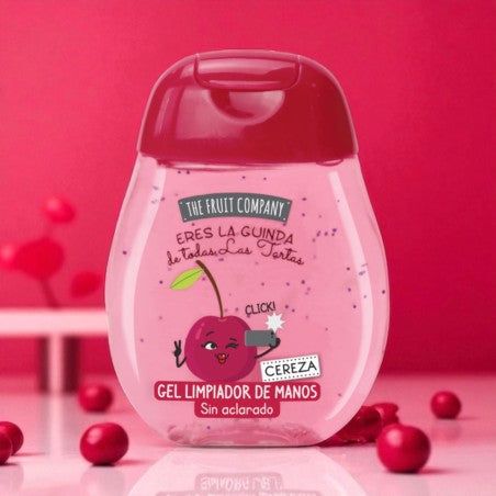 Gel Désinfectant Mains – Cerise 45 ml 🍒