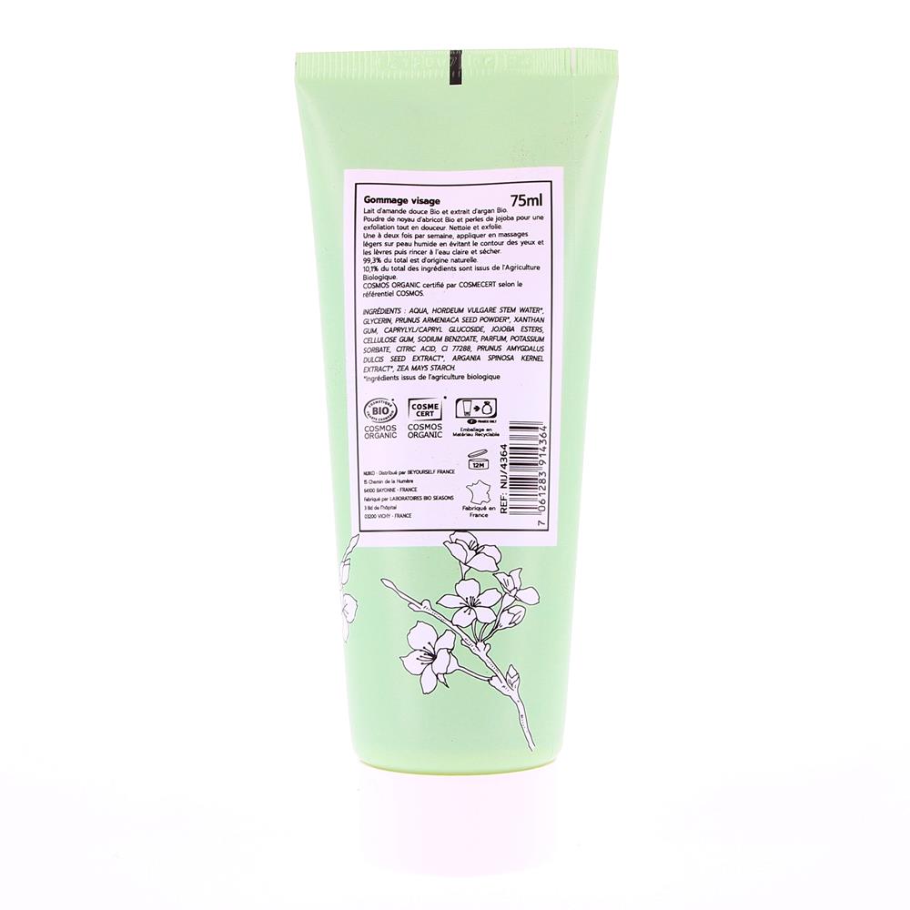 Gommage Visage Bio – Peaux Normale/Sèche – 75 ml 🧖🏼‍♀️