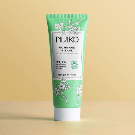 Gommage Visage Bio – Peaux Normale/Sèche – 75 ml 🧖🏼‍♀️
