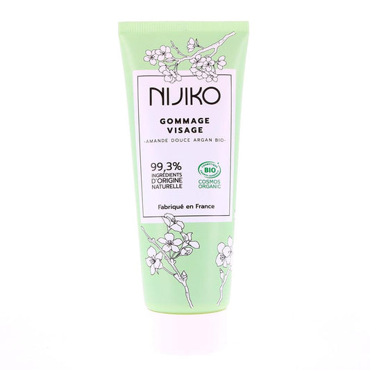 Gommage Visage Bio – Peaux Normale/Sèche – 75 ml 🧖🏼‍♀️