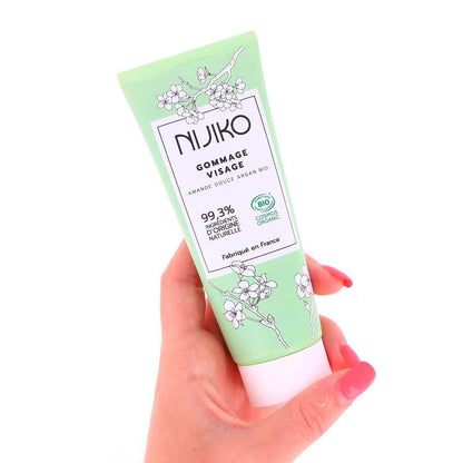 Gommage Visage Bio – Peaux Normale/Sèche – 75 ml 🧖🏼‍♀️