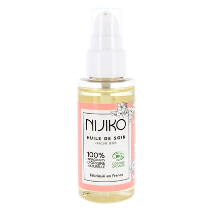 Huile de Soin Bio Multi-Usages au Ricin – 50 ml