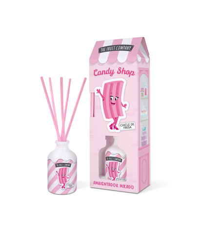 Diffuseur de Parfum Mikado Candy Shop Chewing-gum à la fraise 40ml