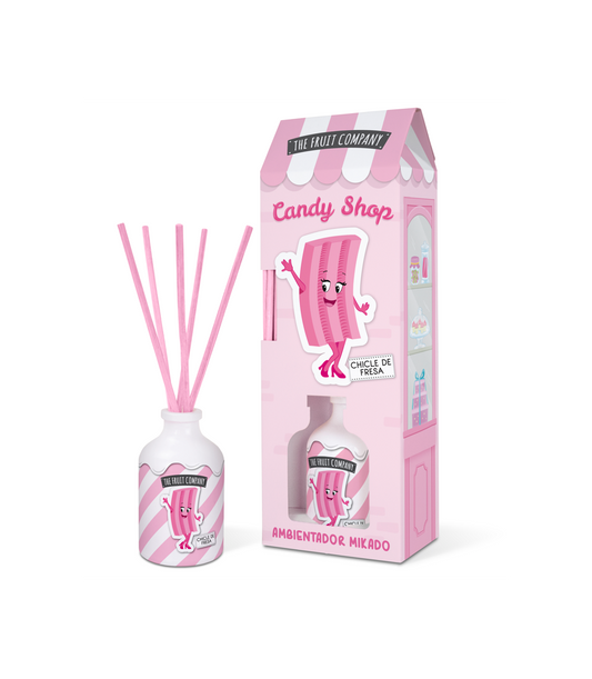Diffuseur de Parfum Mikado Candy Shop Chewing-gum à la fraise 40ml