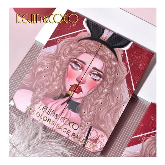 Palette XXL Magic Glam– 74 Couleurs ❤🌈