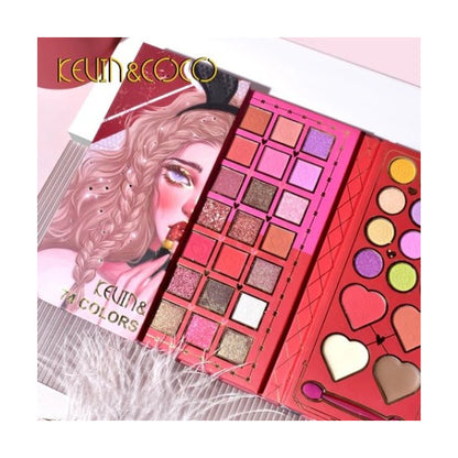 Palette XXL Magic Glam– 74 Couleurs ❤🌈