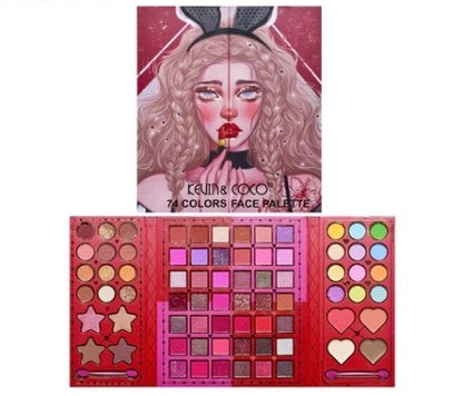 Palette XXL Magic Glam– 74 Couleurs ❤🌈