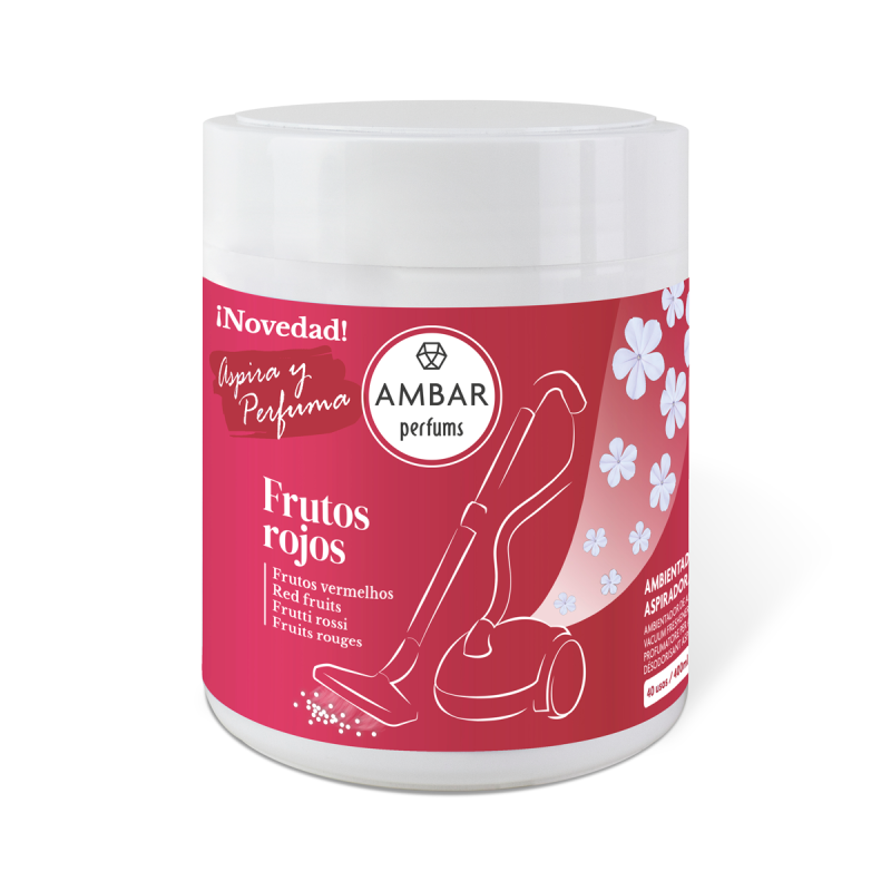 Pastilles parfumées pour aspirateur - Fruits Rouges - 400ml