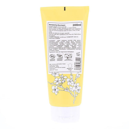 Shampooing Bio – Nourrissant & Hydratant – Cheveux Secs – 200 ml