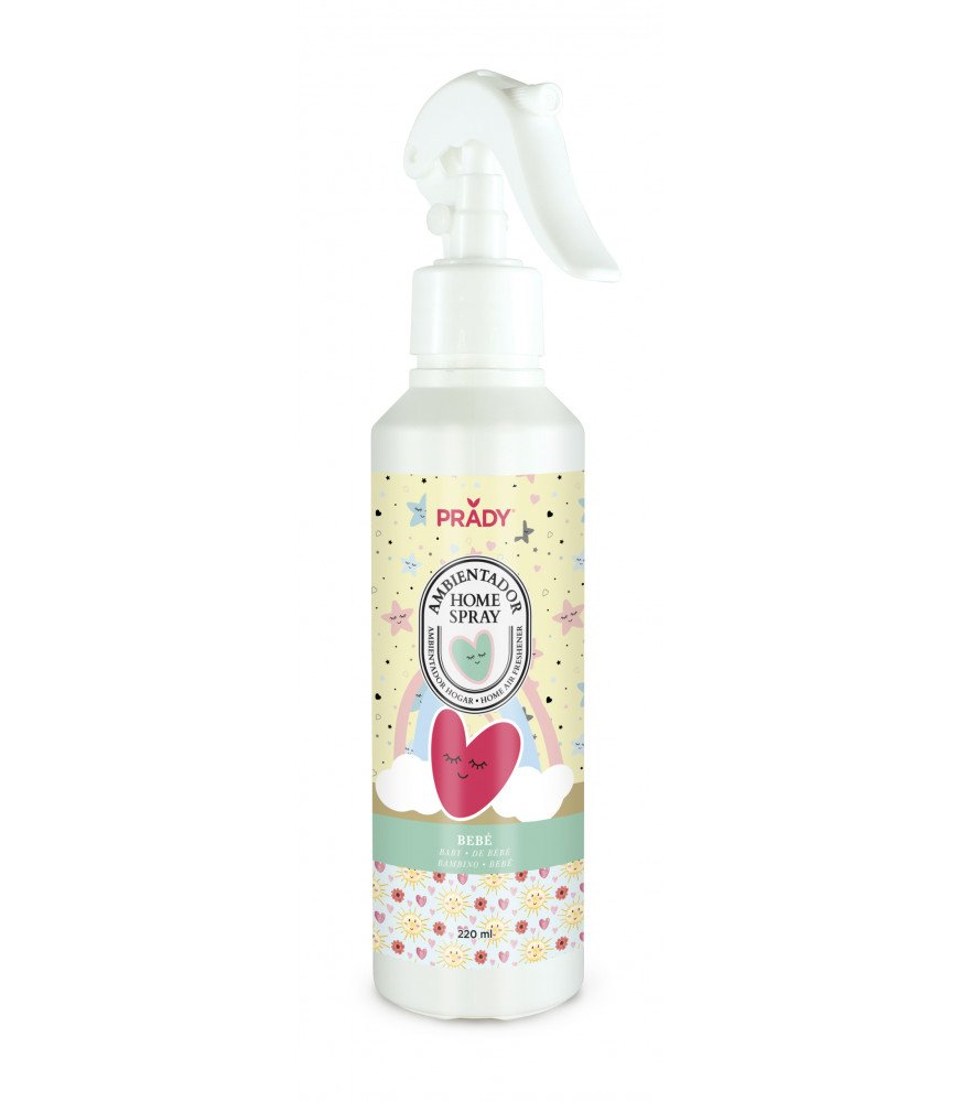 Spray d'Ambiance Maison et Tissu Bébé 220ml