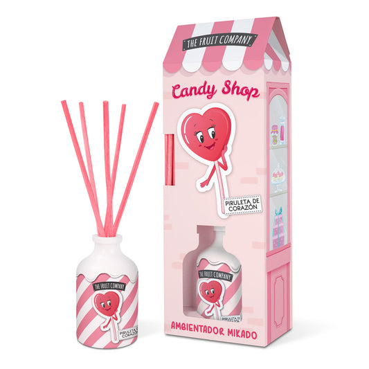 Diffuseur Mikado – Parfum Sucette Cerise 🍭🍒 – 40 ml