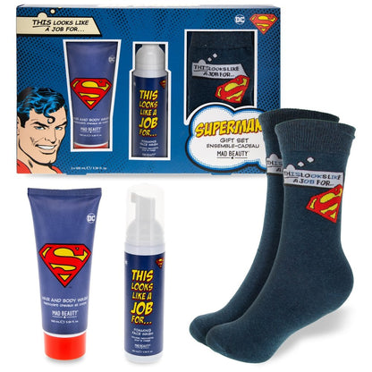 Coffret cadeau soins corporels Superman ! 🦸‍♂️💥